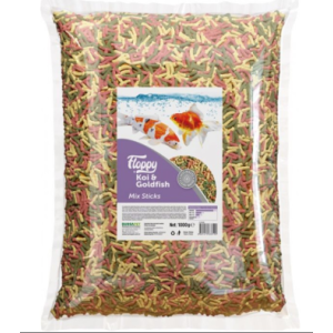 FLP038-FLOPPY KOI&GOLDFISH MIX STICKS 1KG